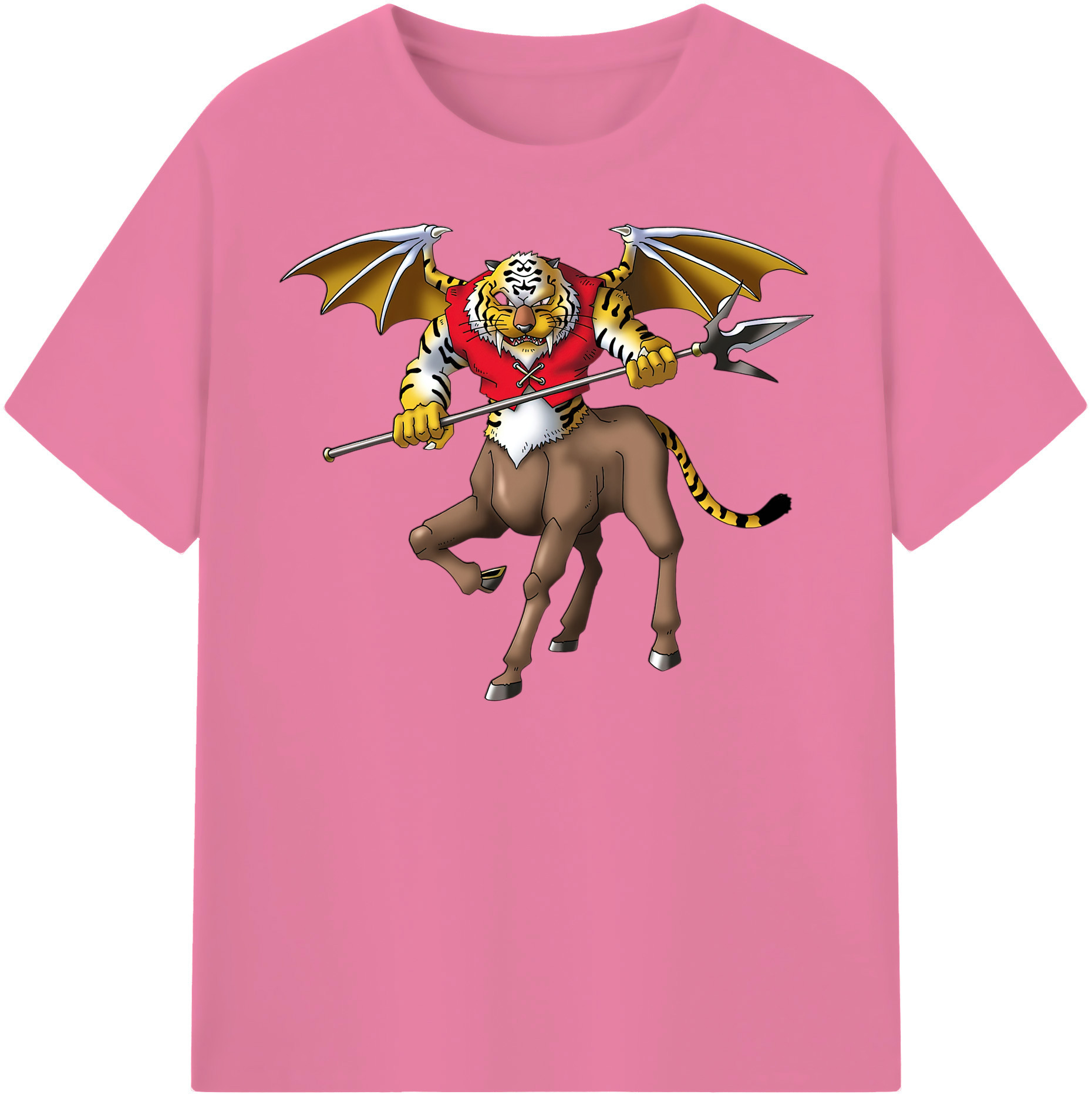 （画像用） ドラゴンクエスト Doragon Kuesuto Dragon Quest 綿100％半袖Tシャツ（フロントプリント）